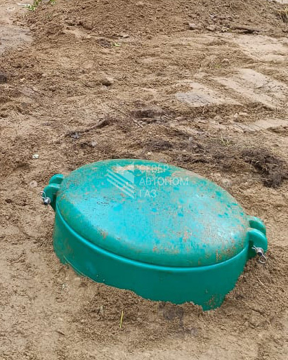 Установка газгольдера 5000 литров в поселке Приветнинское, Выборгский район  9